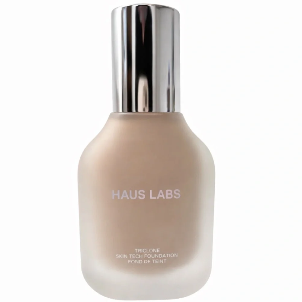 Haus Labs Triclone Foundation 060 Fair Warm · Swatched Once · Sanitized